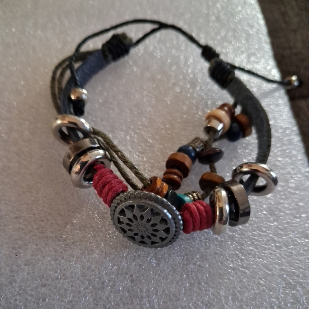 Bohemian Multicolor Beaded Bracelet